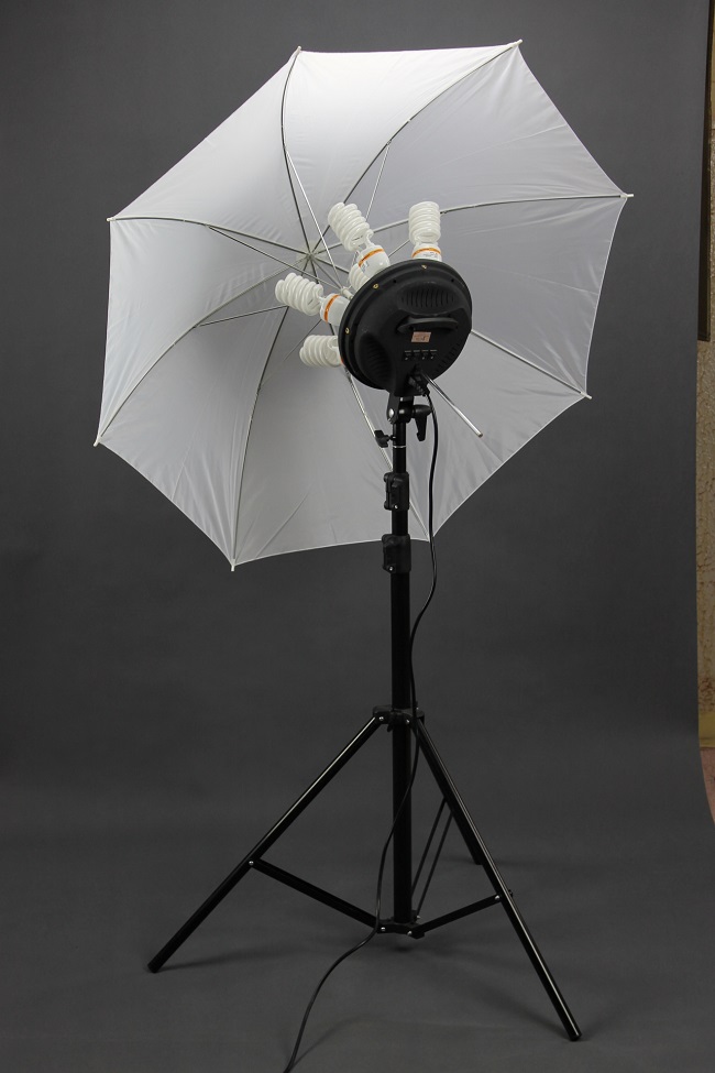 Softbox s lampou pre 7 žiaroviek 80x80cm