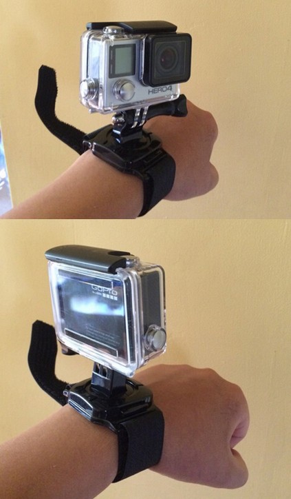 360 ° otočný držiak s opaskom Wrist strap GoPro Hero ELEMENTRIX