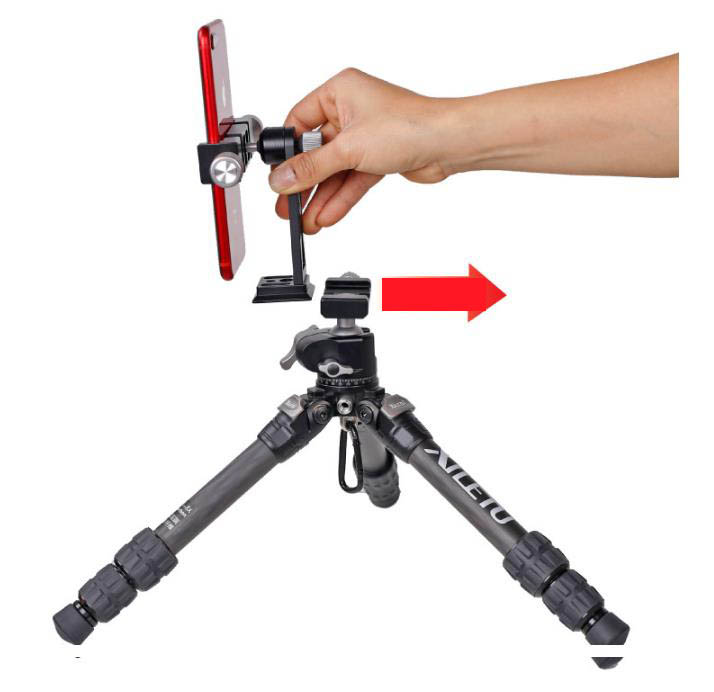 Elementrix držák mobilu aluminium Arca Swiss XLT4