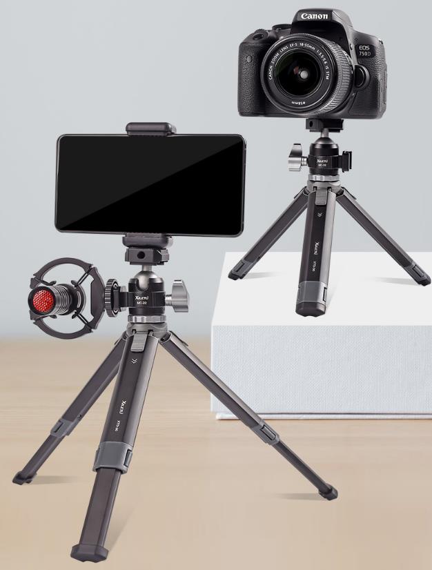 Elementrix mini stativ s držákem mobilu, kulová hlava XLT