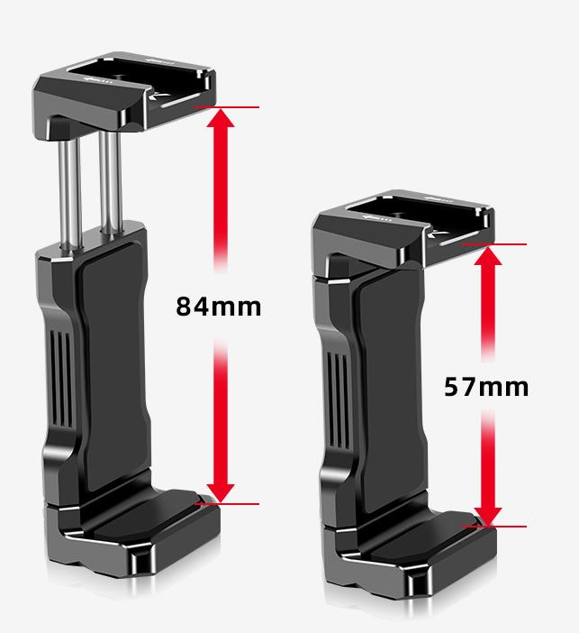 Elementrix držák mobilu aluminium sáňky pevný