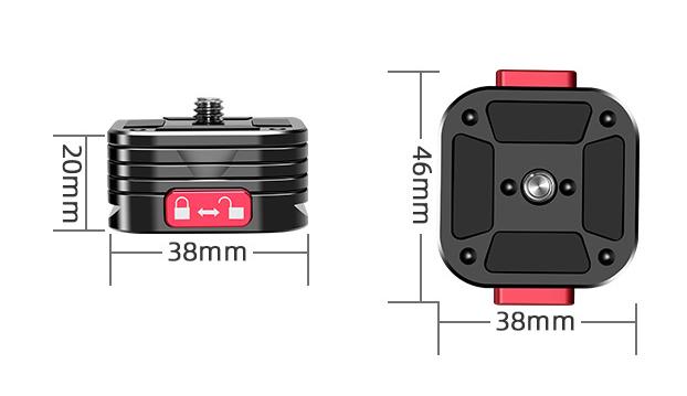 Elementrix Claw rychloupínací destička
