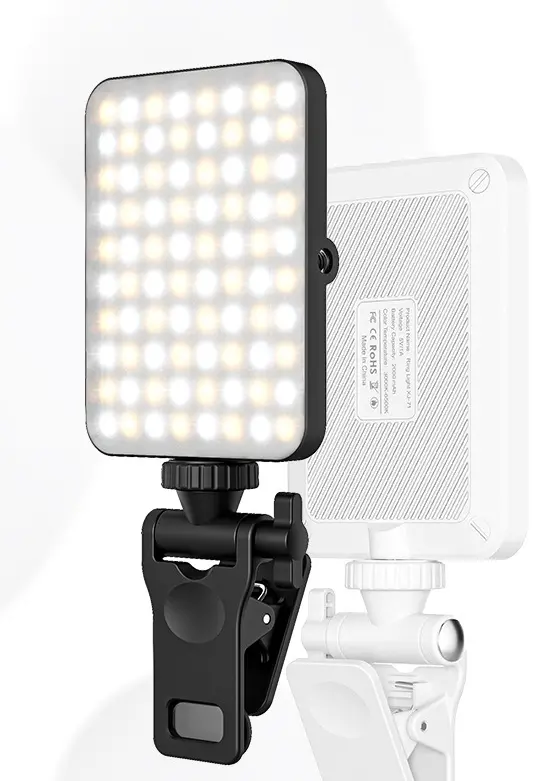 Držiak svetla s hlavou na počítač