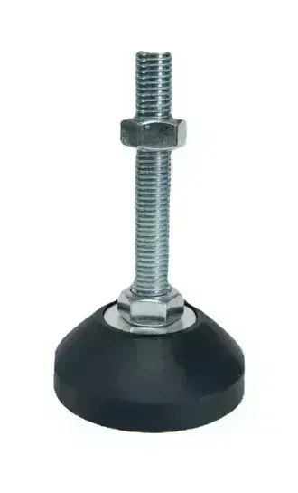 M16X80 100mm Stavěcí nohy plast pevná