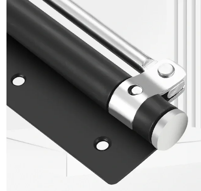 Automatický zatvárač dverí 145° sklopný strieborný