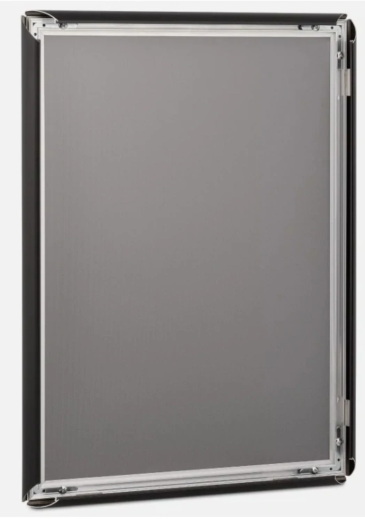 A4 Reklamní tabule klaprám černý 25mm