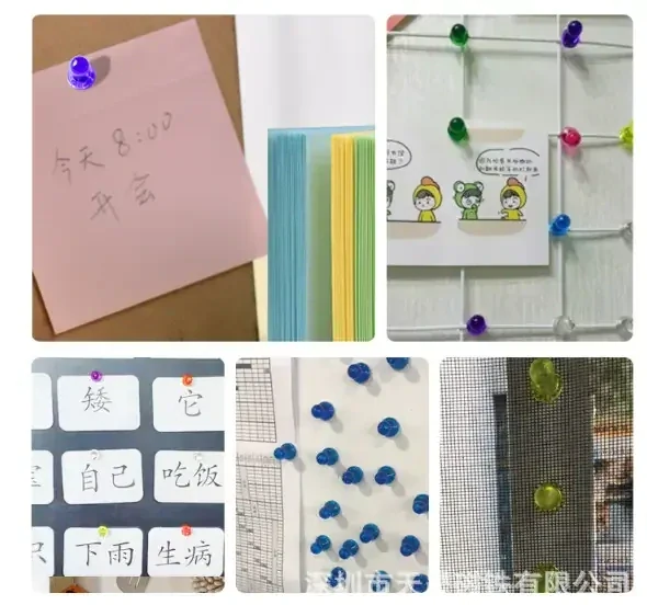 Magnetické figúrky neodymové magnety červená, 10 ks, 11x17mm