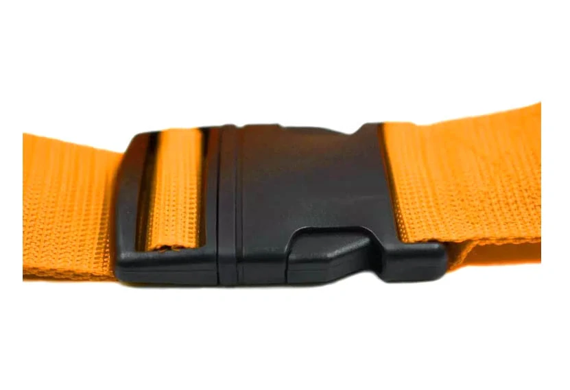Popruh na kufor krížový oranžový