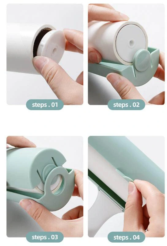 Valček na oblečenie a čalúnenie 16cm zeleny