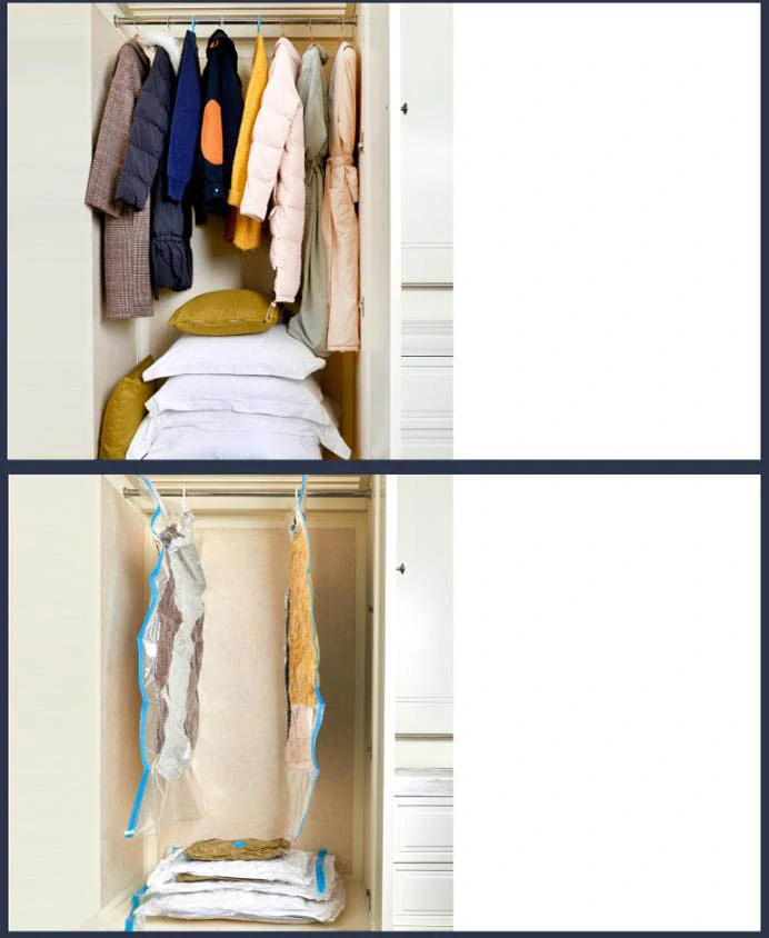 Závesné vákuové vrece 145x70cm