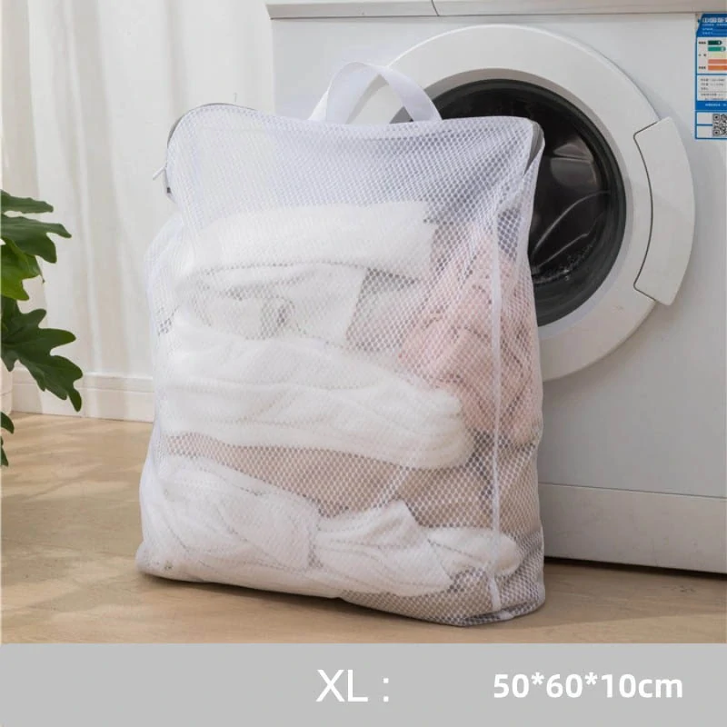 Sieťové vrecká na pranie – súprava 4 ks s pútkom