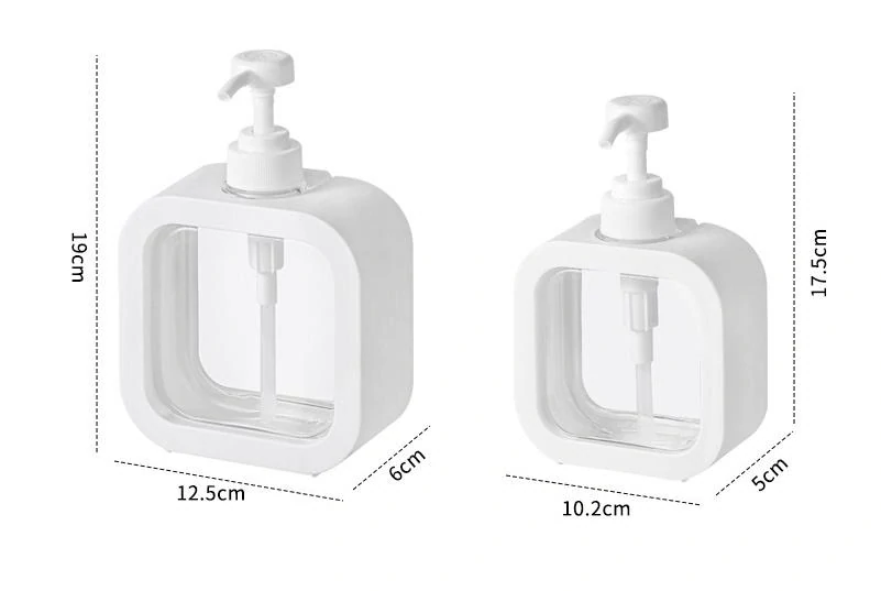 Priehľadný dávkovač mydla 300 ml