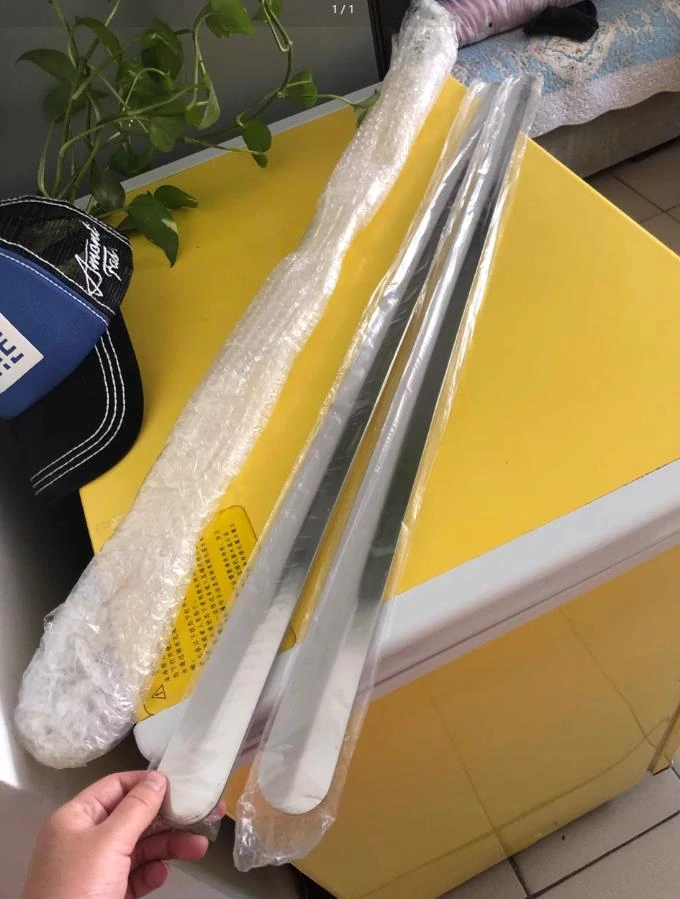 Dlhá lyžica na topánky 52cm nerez