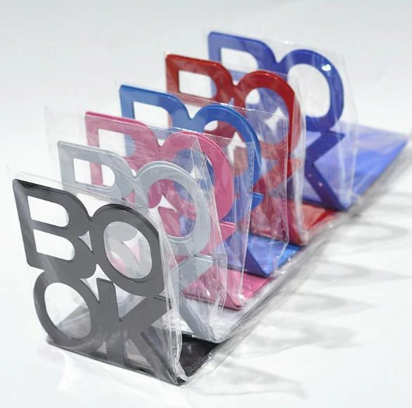 Zarážky na knihy čierne BOOK 1 pár