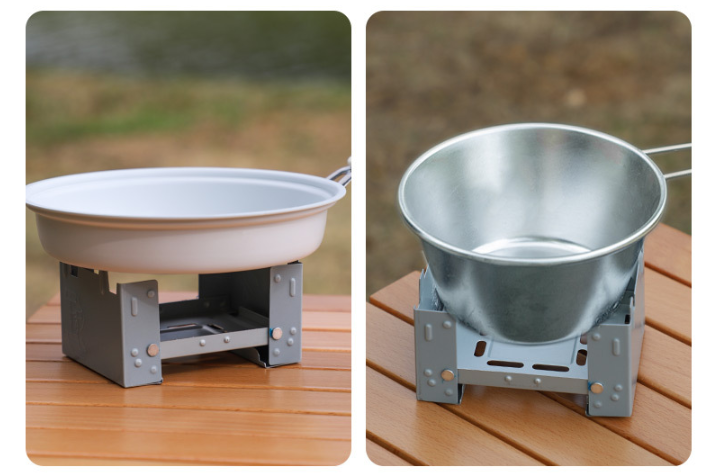 Skladací liehový varič - ultraľahký outdoorový varič