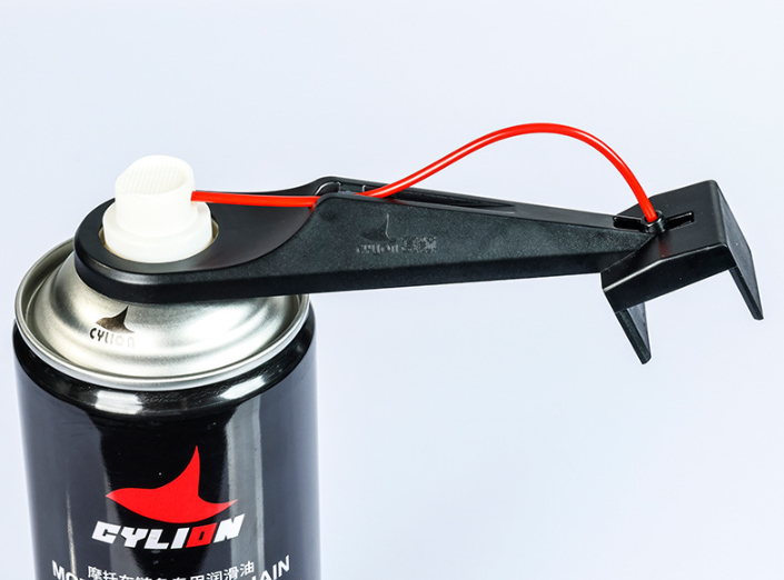 Aplikátor maziva na reťaz / olejový rozdeľovač - 1 ks, čierna