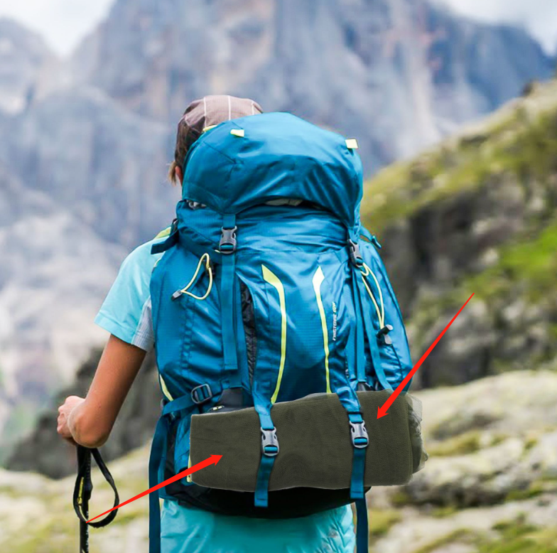 Moskytiéra na kempovanie / vonkajšie spanie – biela (200 × 90 × 180 cm)