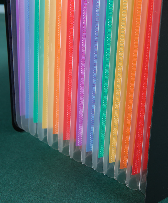 Rozkladací organizér na dokumenty A4 – čierny