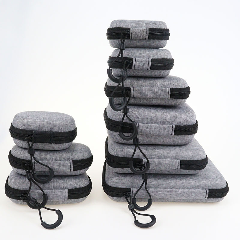 Puzdro na malé veci EVA šedé 115x80mm