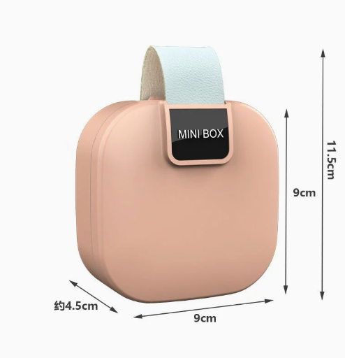 Mini úložný box - ružový ELEMENTRIX