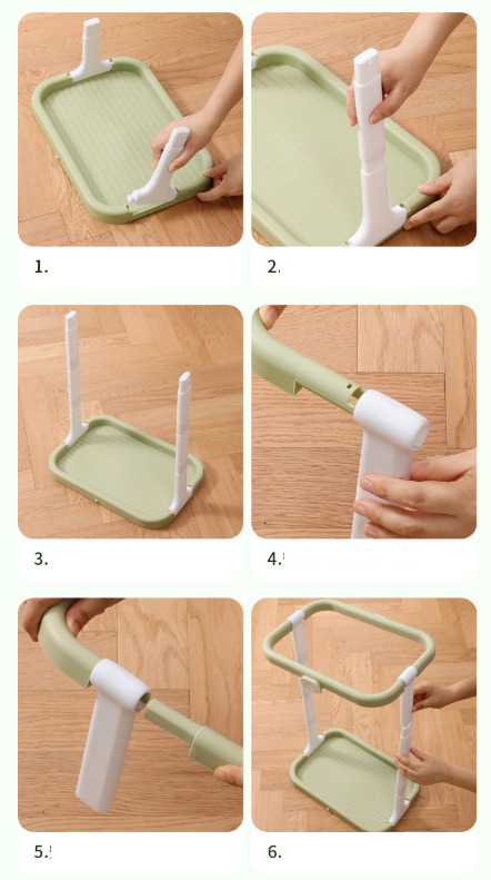 Skladací stojan na odpadkové vrecia