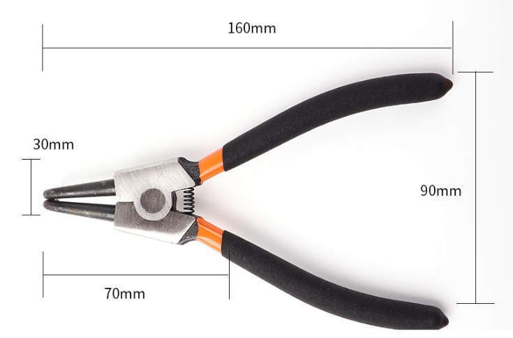 Segerové kliešte 4-dielna sada