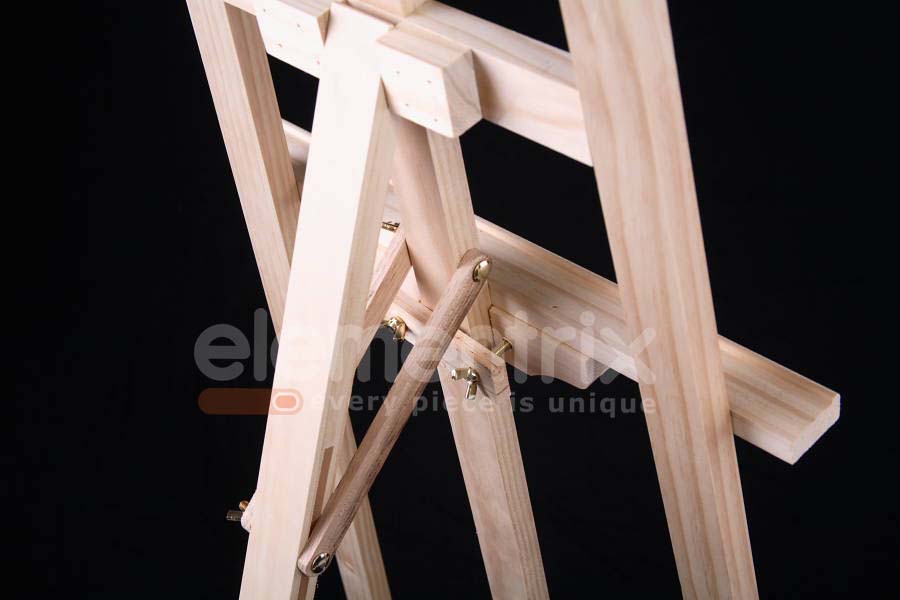 Penthouse drevený maliarske stojan 140cm nezložený