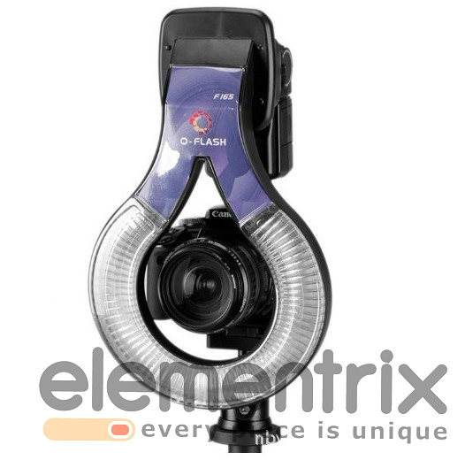 O-flash ring adaptér pre Nikon SB 800, SB 600, Canon 550EX, 580EX, F160