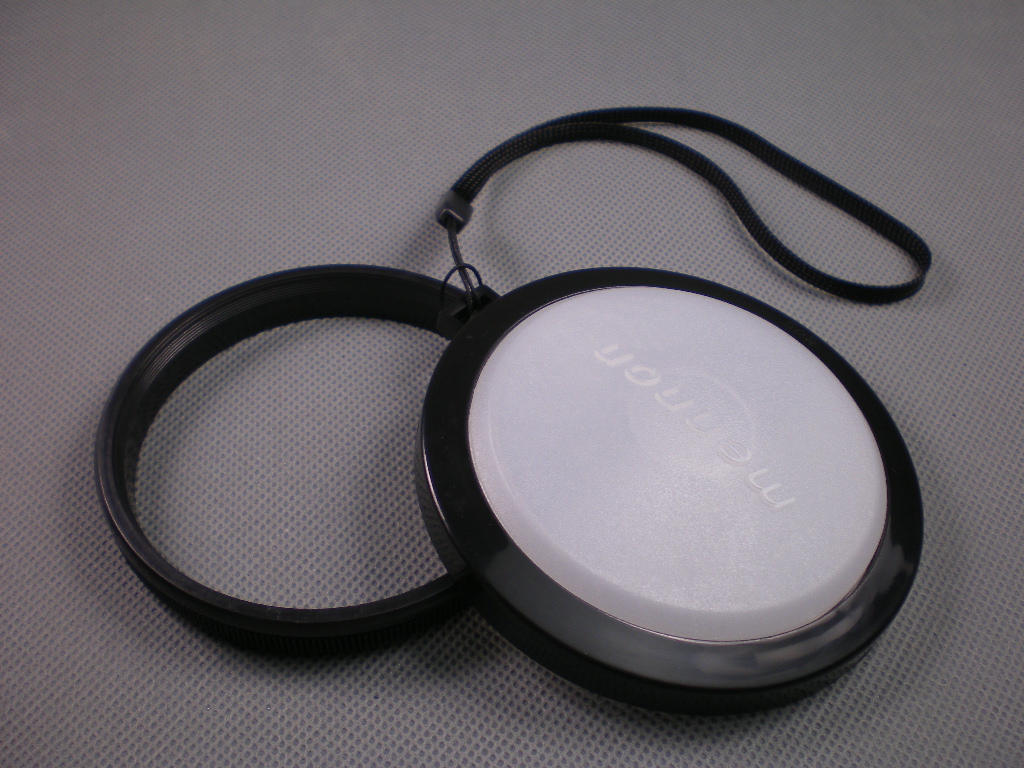 Krytka objektívu pre vyváženie bielej priemer 58 mm