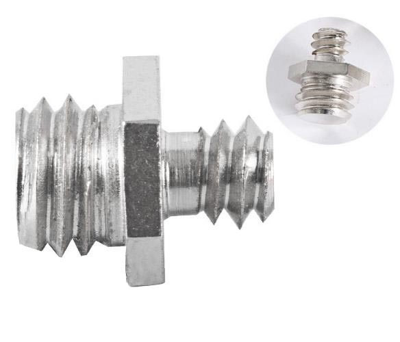 Spojovacia statívová skrutka ELEMENTRIX 3/8″ – 1/4″, 14 mm