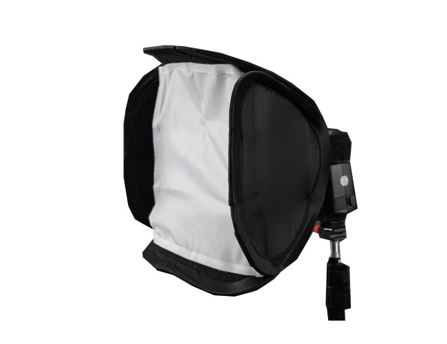 Easy Softbox 27 × 27 cm pre systémový blesk ELEMENTRIX