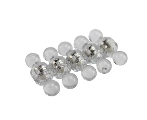 Magnetické figúrky s neodymovými magnetmi 11 × 17 mm, 10 ks, farba biela