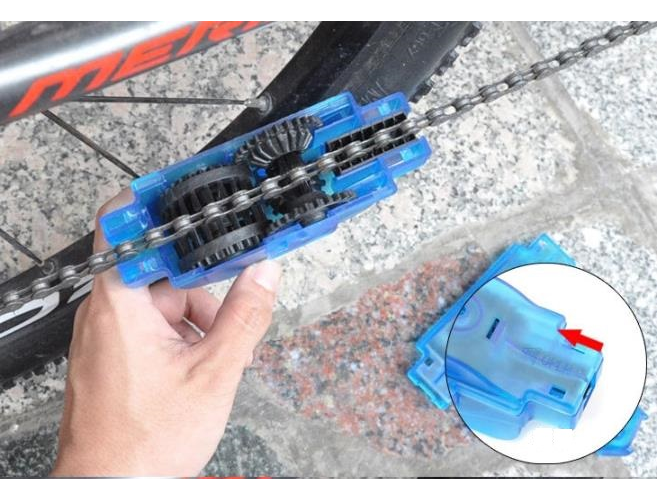 Čistič reťaze na bicykel