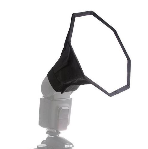 Softbox, minisoftbox Oktagon pre systémový blesk 15 cm