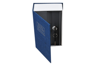 Trezor, kniha slovník 265x200x65mm modrý