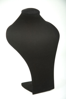 Dekolt na šperky výška 41cm čierny