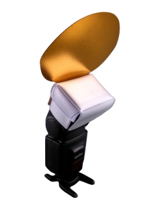 PD5 Univerzálny odrazový difuzér 3v1 pre systémové blesky