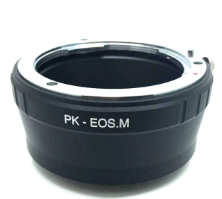 Pentax PK-EOS (M) pre fotoaparáty Canon EOS (M) a objektív Pentax ELEMENTRIX
