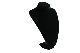Dekolt na šperky výška 22cm čierny ELEMENTRIX