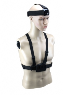 Chest Mount držiak na prsia pre GoPro Hero kamery ELEMENTRIX