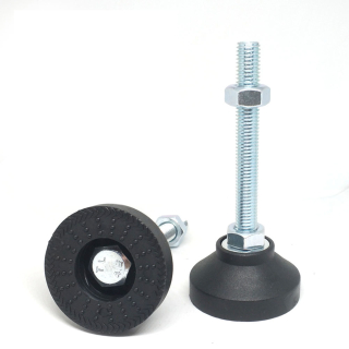 M8X80 40mm Stavěcí nohy plast pevná