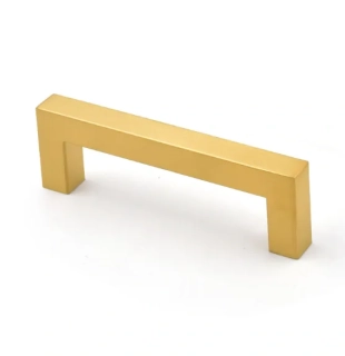 Nerezové madlo 140mm zlaté 12x12mm
