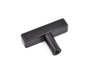 Nerezové madlo knopka 50mm čierne 12x12mm