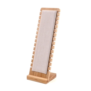Dekolt, stojan, stojan na šperky výška 26cm biely