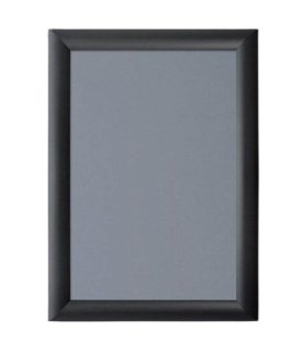 A4 Reklamní tabule klaprám černý 25mm
