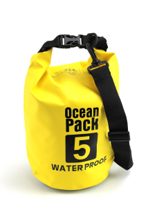 Ocean Pack, vodotesný vak 5L žltý