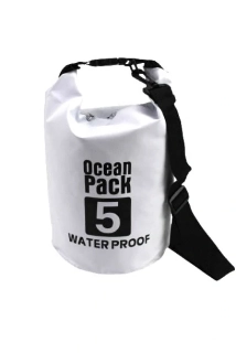 Ocean Pack, vodotesný vak 5L bielá