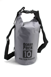 Ocean Pack, vodotesný vak 10L šedý