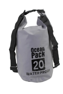 Ocean Pack, vodotesný vak 20L šedá