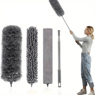 Teleskopická prachovka 280cm, 3 nástavce